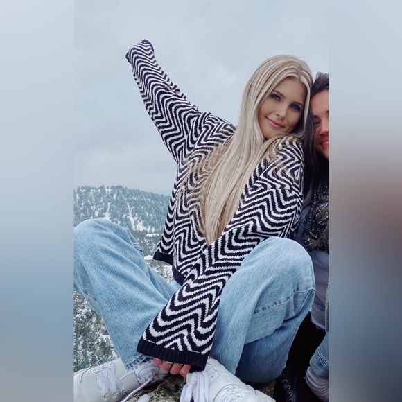 The Ragged Priest Geometric Sweater - Picture 5 of 5